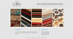 Desktop Screenshot of jallenfabric.com